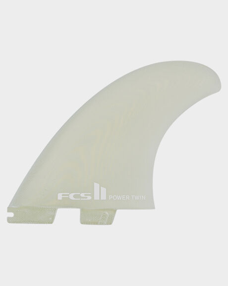 CLEAR SURF ACCESSORIES FCS FINS - FPTX-PG02-XL-SS-RCLR