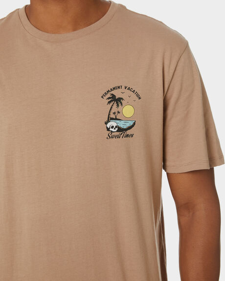 TAN MENS CLOTHING SWELL GRAPHIC TEES - S5203012TAN