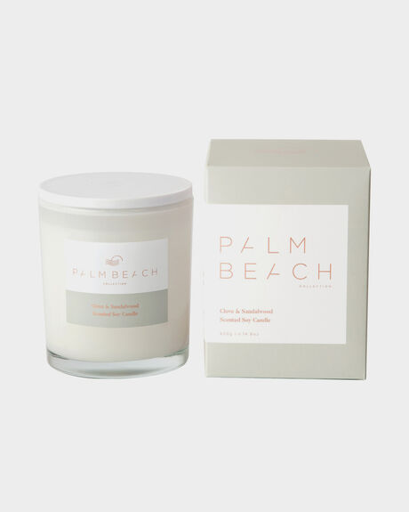 CLOVE SANDALWOOD HOME CANDLES + DIFFUSERS PALM BEACH COLLECTION  - MCXCSW