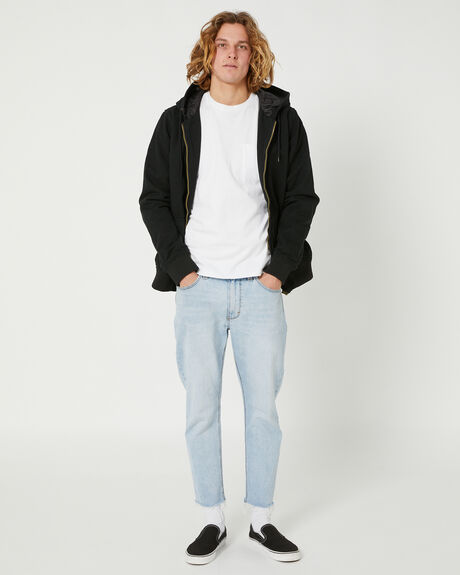 BLACK MENS CLOTHING DEPACTUS JACKETS - D5221381BLK