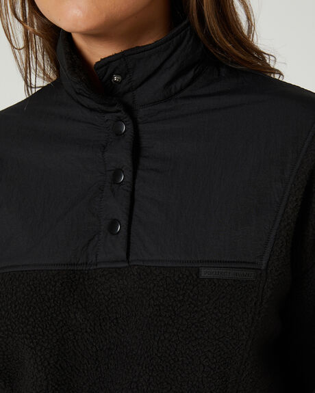 BLACK WOMENS CLOTHING PROJECT BLANK JUMPERS - WCTSB-XS