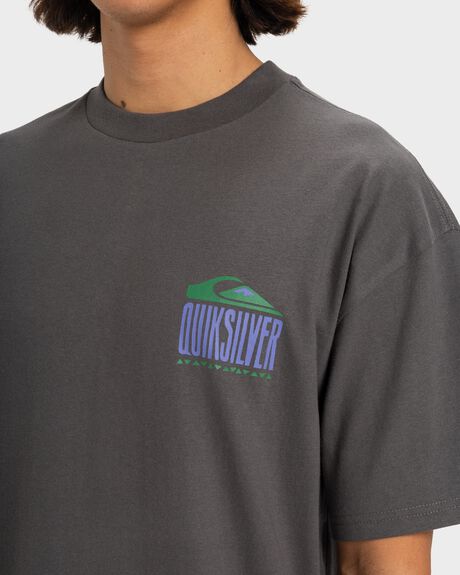 DARK SHADOW MENS CLOTHING QUIKSILVER T-SHIRTS + SINGLETS - UQYZT05515-KRP0