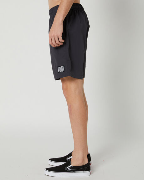 CHARCOAL MENS CLOTHING AFENDS BOARDSHORTS - M234300-CHA