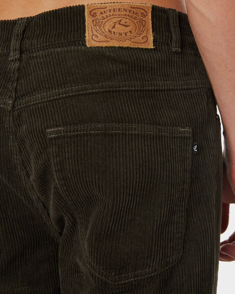 DARK KHAKI MENS CLOTHING RUSTY PANTS - PAM0942DKA