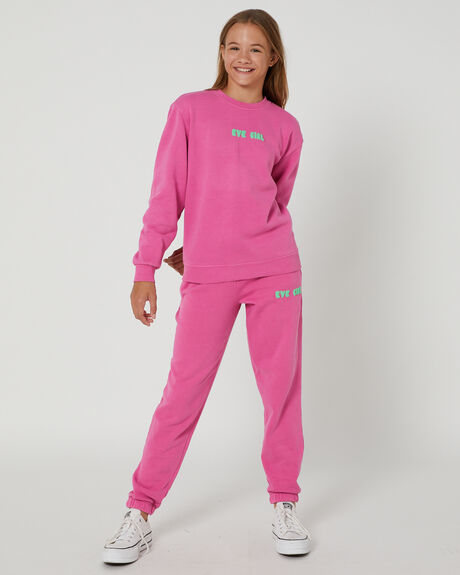 HOT PINK KIDS GIRLS EVE GIRL PANTS - 9512042HPNK