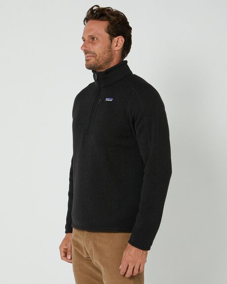 BLACK MENS CLOTHING PATAGONIA JUMPERS - 25523-BLK-XS