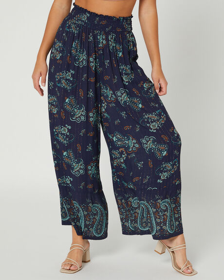 DREAMY BLUE WOMENS CLOTHING TIGERLILY PANTS - T635375DMB