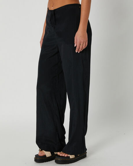 BLACK WOMENS CLOTHING RUSTY PANTS - PAL1329-BLK