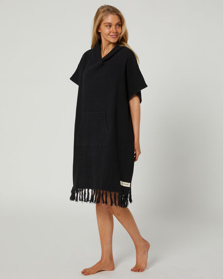 WASHED BLACK WOMENS ACCESSORIES RIP CURL TOWELS - GTWEA18264