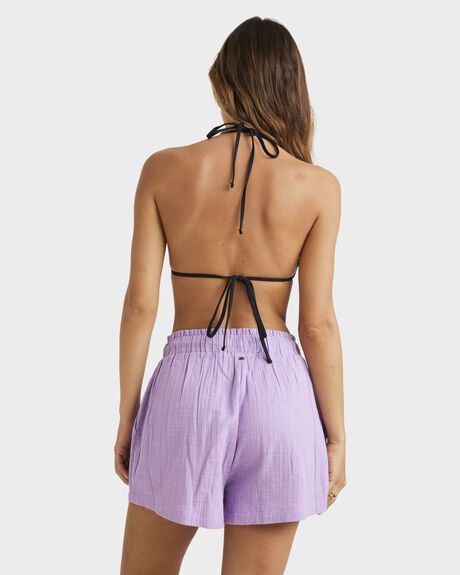 PEACEFUL LILAC WOMENS CLOTHING BILLABONG SHORTS - UBJNS00118-PGA0