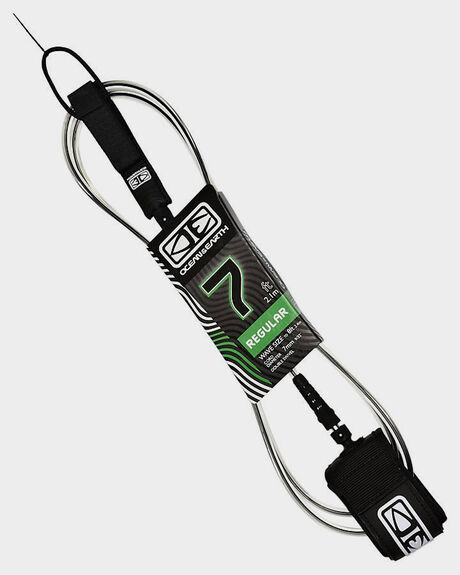 BLACK SURF ACCESSORIES OCEAN AND EARTH LEASHES - LR70BLK