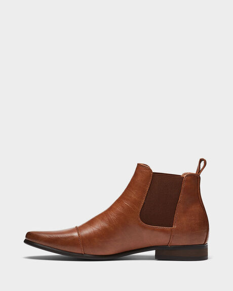 TAN MENS FOOTWEAR UNCUT BOOTS - YHPU423TAN