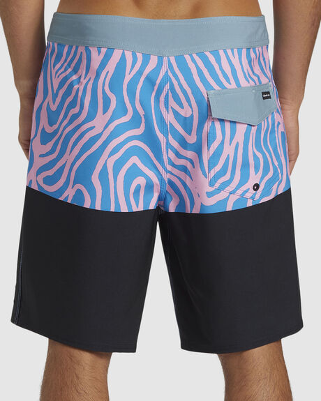 CROWN BLUE MENS CLOTHING QUIKSILVER BOARDSHORTS - AQYBS03646-BQY6