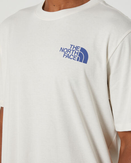 GARDENIA WHITE MENS CLOTHING THE NORTH FACE T-SHIRTS + SINGLETS - NF0A811SNZI