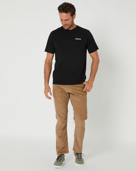 BLACK MENS CLOTHING PATAGONIA GRAPHIC TEES - 38504BLK