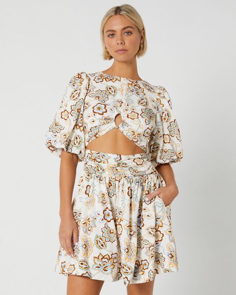 IMPRESSION PRINT WOMENS CLOTHING MON RENN DRESSES - MRS223004IMPS