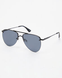 Le Specs The Prince Sunglasses Matte Black Smoke SurfStitch
