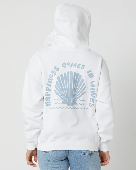 OFF WHITE WOMENS CLOTHING SWELL HOODIES - SWWW23154WHT