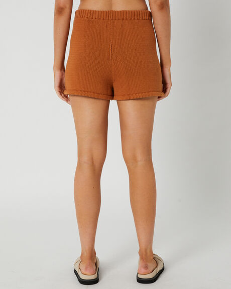 RUST WOMENS CLOTHING SWELL SHORTS - SWWW23161RST