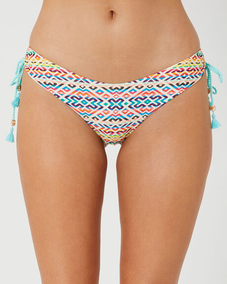 MULTI WOMENS SWIMWEAR TIGERLILY BIKINI BOTTOMS - T521110MUL