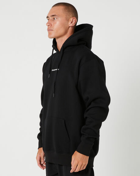 BLACK MENS CLOTHING RIVVIA PROJECTS HOODIES - RFL-23101BLK
