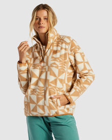 BILLABONG A Div Boundary Mock 3 Half Zip Pullover Sweatshirt