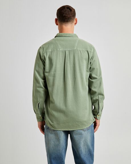 FADED ARMY MENS CLOTHING ROLLAS SHIRTS - GPM0001465-GRN-S