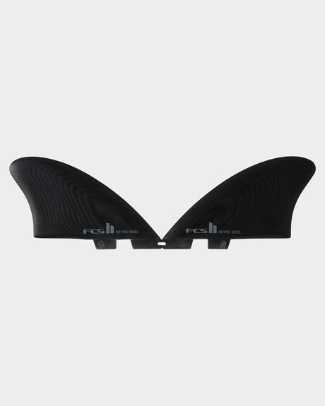 BLACK SURF ACCESSORIES FCS FINS - FRKX-PG03-SS-RBLK