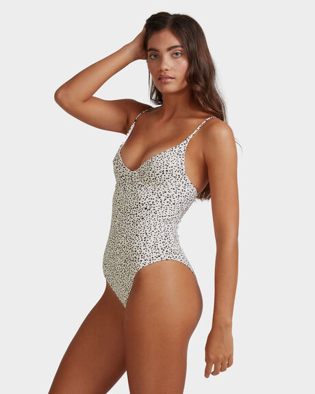 CREAM WOMENS SWIMWEAR BILLABONG ONE PIECES - UBJX100110-CRM