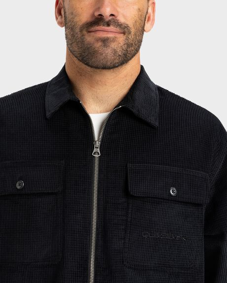 BLACK MENS CLOTHING QUIKSILVER COATS + JACKETS - EQYJK04151-KVJ0