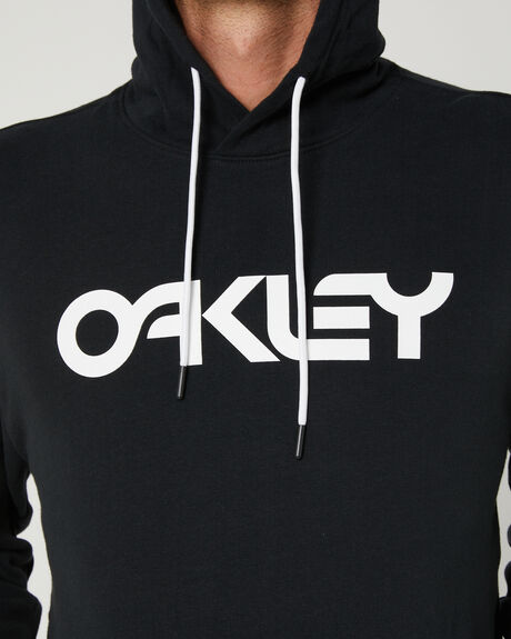 BLACK WHITE MENS CLOTHING OAKLEY HOODIES - FOA402599022