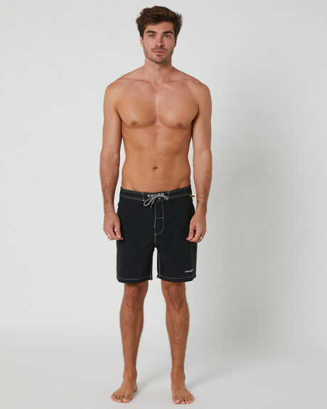 BLACK MENS CLOTHING THE CRITICAL SLIDE SOCIETY BOARDSHORTS - BS2393-BLK
