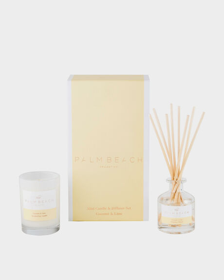 COCONUT LIME HOME CANDLES + DIFFUSERS PALM BEACH COLLECTION  - PBC-GPMCDCL