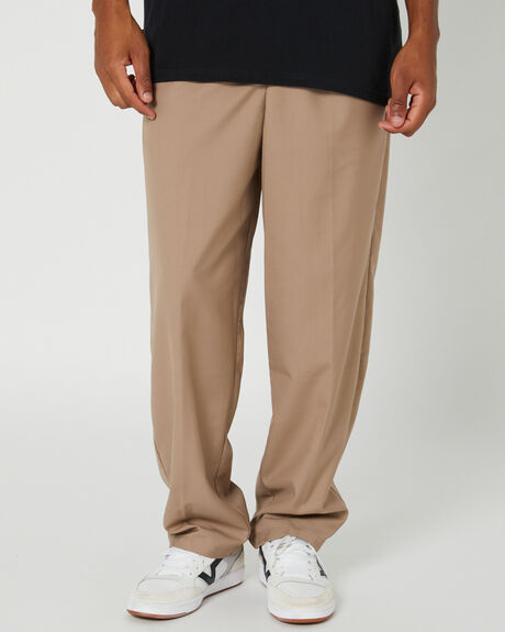 LIGHT BROWN MENS CLOTHING STUSSY PANTS - ST021601BROWN