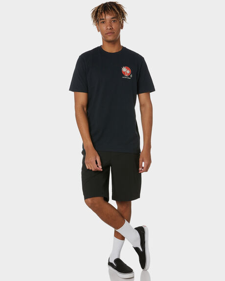 BLACK MENS CLOTHING VOLCOM SHORTS - A3201908BLKK