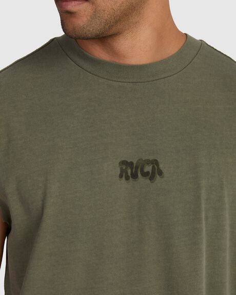 AGAVE MENS CLOTHING RVCA T-SHIRTS + SINGLETS - UVYZT00618-GJG0