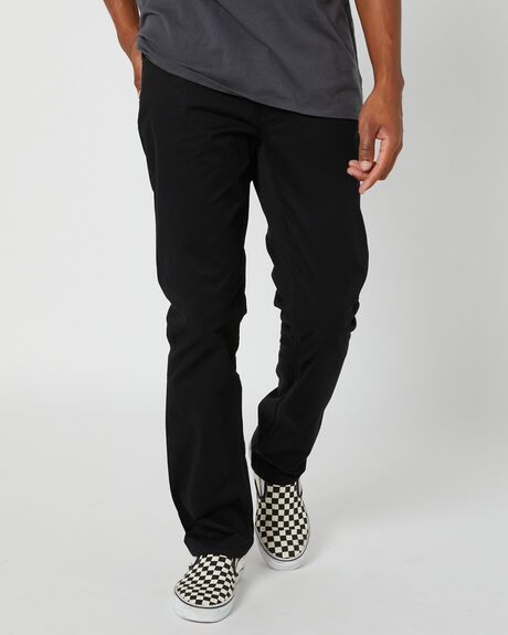 BLACK MENS CLOTHING VOLCOM PANTS - A1112308BLK