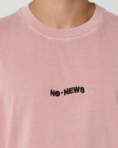 PINK MENS CLOTHING NO NEWS T-SHIRTS + SINGLETS - NNMS24144_-PNK