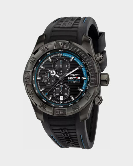 BLACK MENS ACCESSORIES SECTOR WATCHES - R3271635001