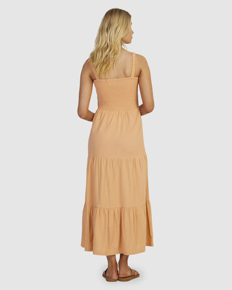 DUSTY CORAL WOMENS CLOTHING ROXY DRESSES - URJWD03158-NHT0