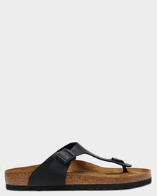 Birkenstock Regular Gizeh Sandal Black SurfStitch