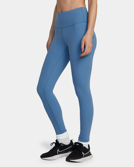 CORONET BLUE WOMENS CLOTHING RVCA PANTS - AVJNP00286-BLQ0