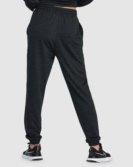 BLACK WOMENS CLOTHING RVCA PANTS - AVJNP00238-BLK