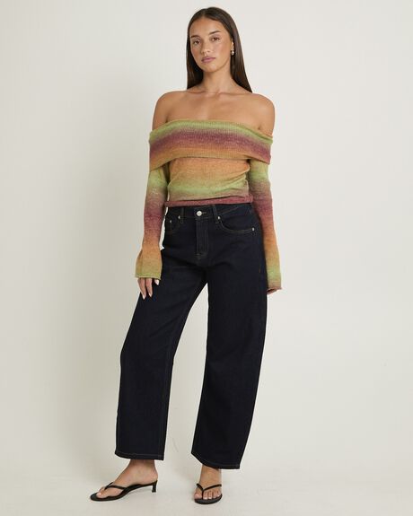 OMBRE WOMENS CLOTHING ALICE IN THE EVE KNITS + CARDIGANS - ALWW25214-ASST-XXS