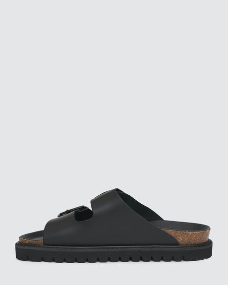 BLACK WOMENS FOOTWEAR GENUINS SANDALS - G104834-36