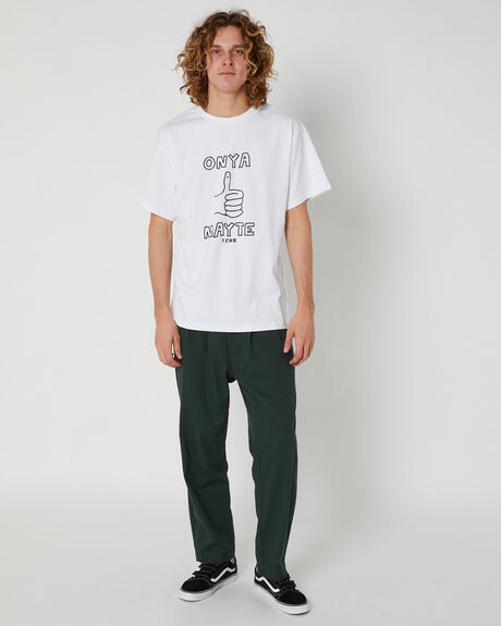 WHITE MENS CLOTHING THE CRITICAL SLIDE SOCIETY GRAPHIC TEES - TE2364WHT