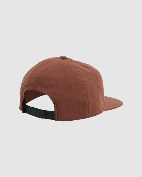 COFFEE MENS ACCESSORIES RVCA HEADWEAR - UVYHA00158-COF