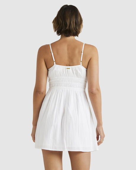 WHITE WOMENS CLOTHING BILLABONG DRESSES - UBJWD00386-WHT