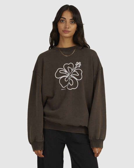 JAVA WOMENS CLOTHING RVCA JUMPERS - UVJFT00124-CTF0