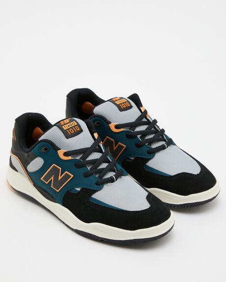 TEAL BLACK MENS FOOTWEAR NEW BALANCE SNEAKERS - NM1010BF